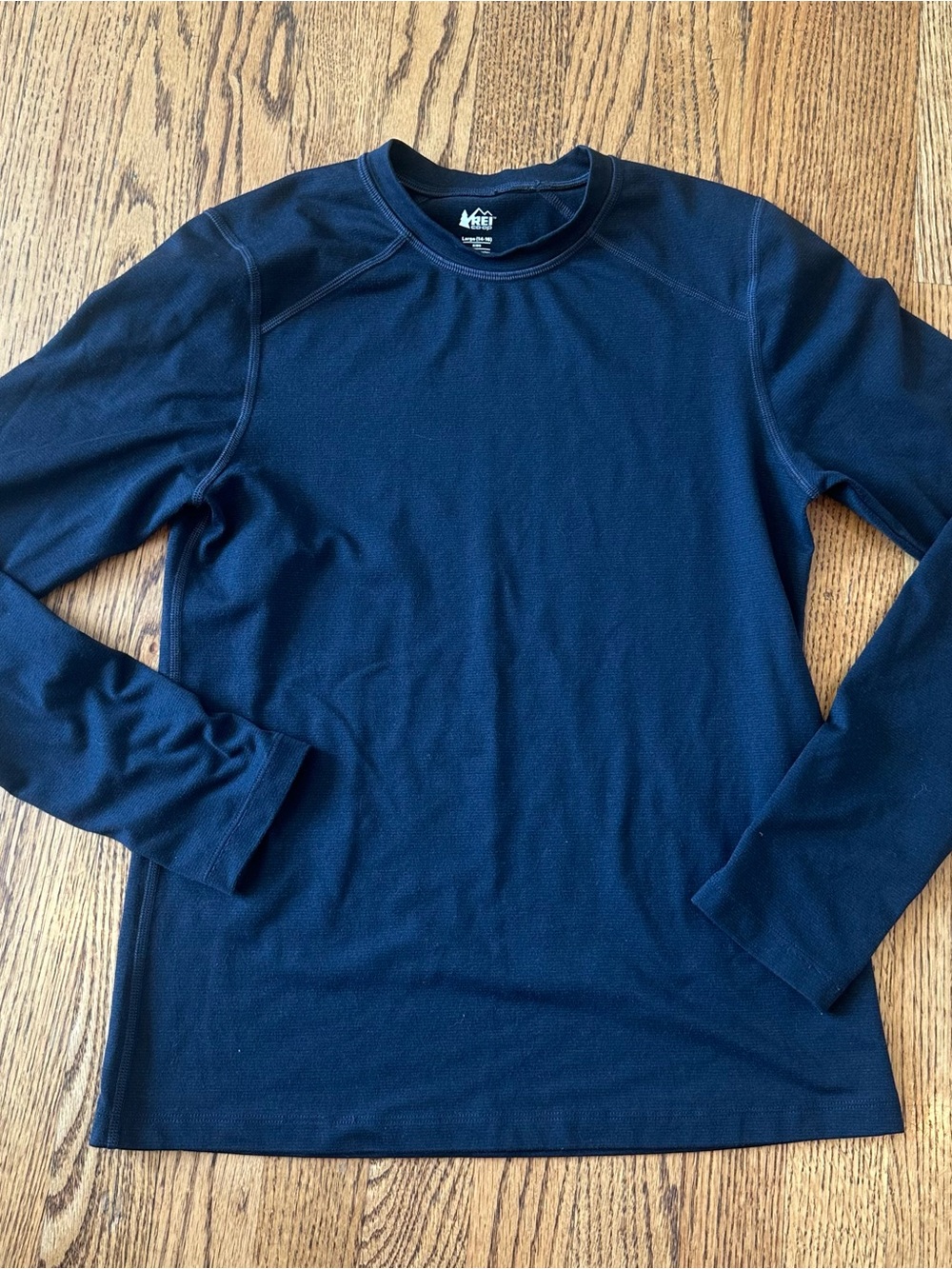 REI Long Sleeve Crew Top - Size Large